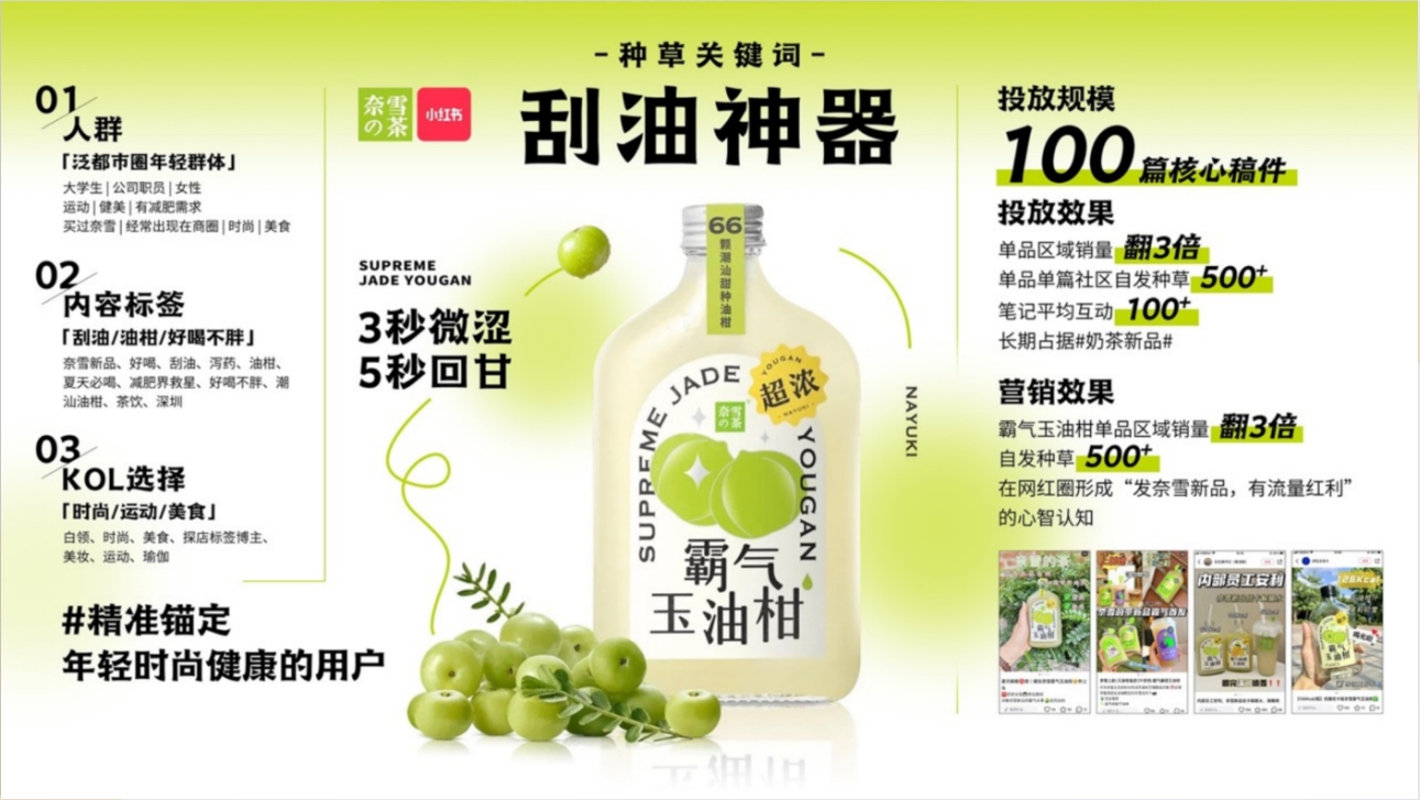  腾远新媒体客户奈雪的茶广告投放案例概览